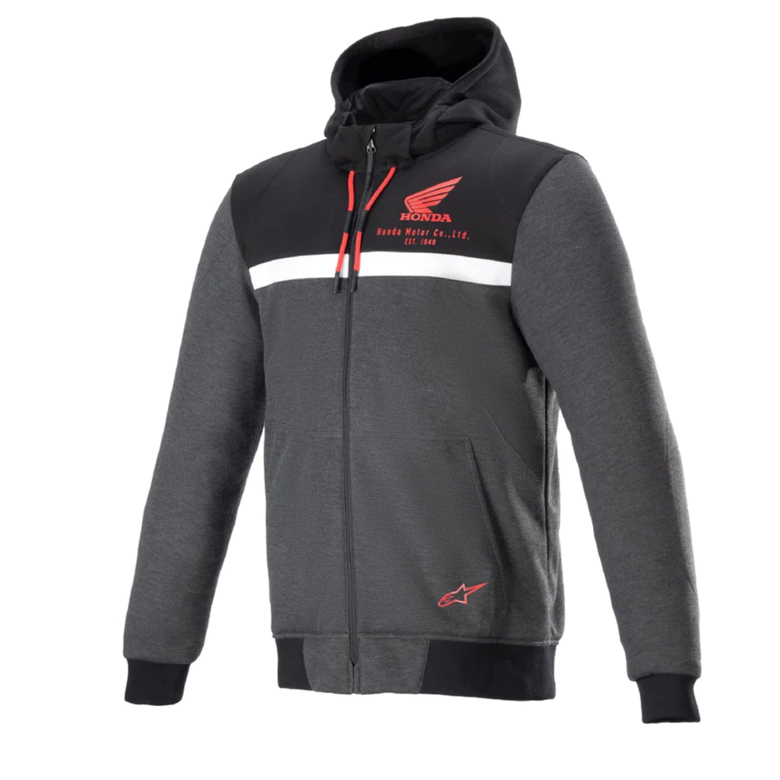 1 ALPINESTARS HONDA CHROME STREET HOODIE