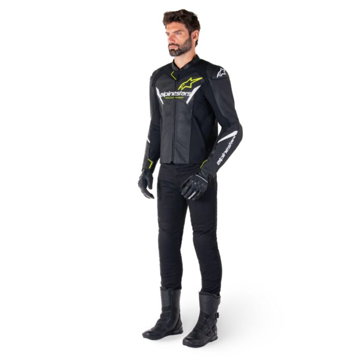 ALPINESTARS FASTER V3 AIRFLOW LEATHER JACKET
