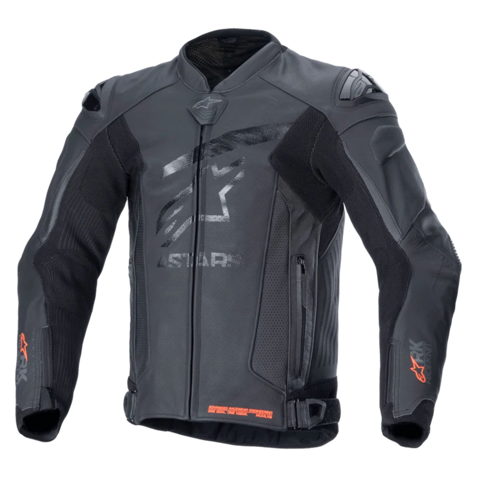 2 ALPINESTARS GP PLUS V4 RIDEKNIT LEATHER JACKET
