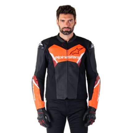 ALPINESTARS FASTER V3 AIRFLOW LEATHER JACKET