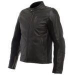 ISTRICE - MEN'S MOTORCYCLE PERFORATED LEATHER JACKET