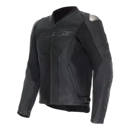RACING 5 - MEN PERFORATED LEATHER MOTORCYCLE JACKET