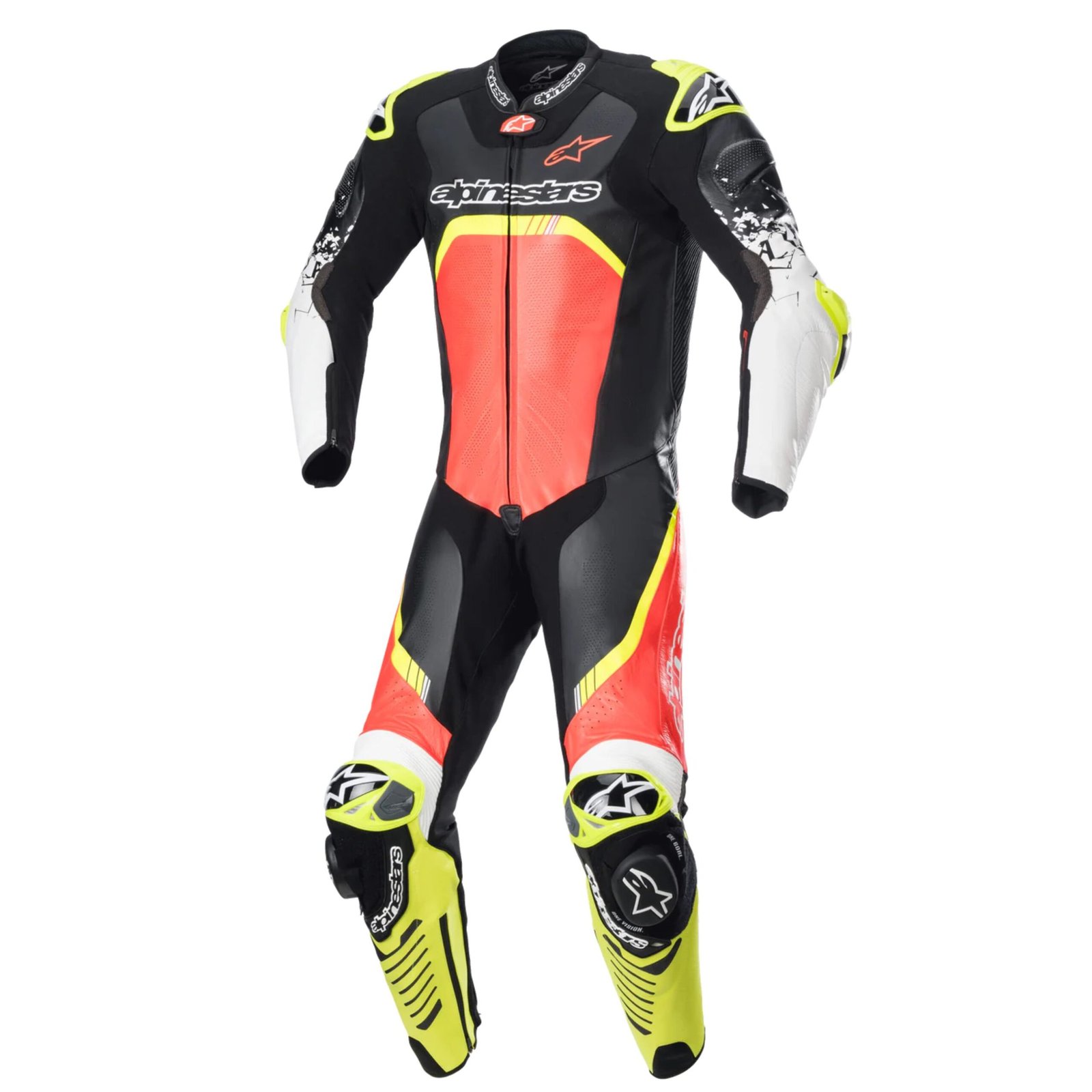 1 ALPINESTARS GP TECH V4 LEATHER SUIT