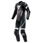 DAINESE LAGUNA SECA 6 PERFORATED ONE PIECE LEATHER RACING SUIT SHORTTALL FIT (ST)
