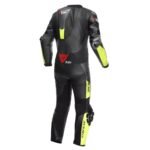 DAINESE MISANO 3 D AIR MEN 1 PIECE MOTORCYCLE PERFORATED LEATHER SUIT WITH AIRBAG