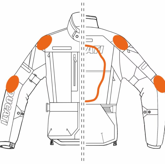 DUCATI TOUR C4 FABRIC JACKET