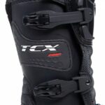 DAINESE COMP KIDS MOTORCYCLE OFFROAD BOOTS BLACKRED