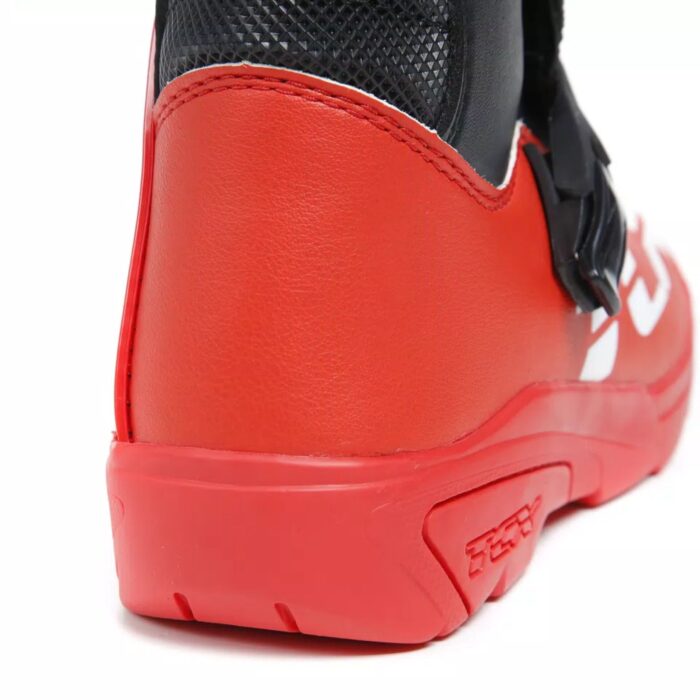 DAINESE COMP KIDS MOTORCYCLE OFFROAD BOOTS BLACKRED