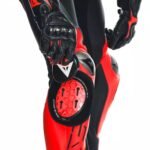 DAINESE AUDAX D ZIP MEN 1 PIECE MOTORCYCLE PERFORATED LEATHER SUIT