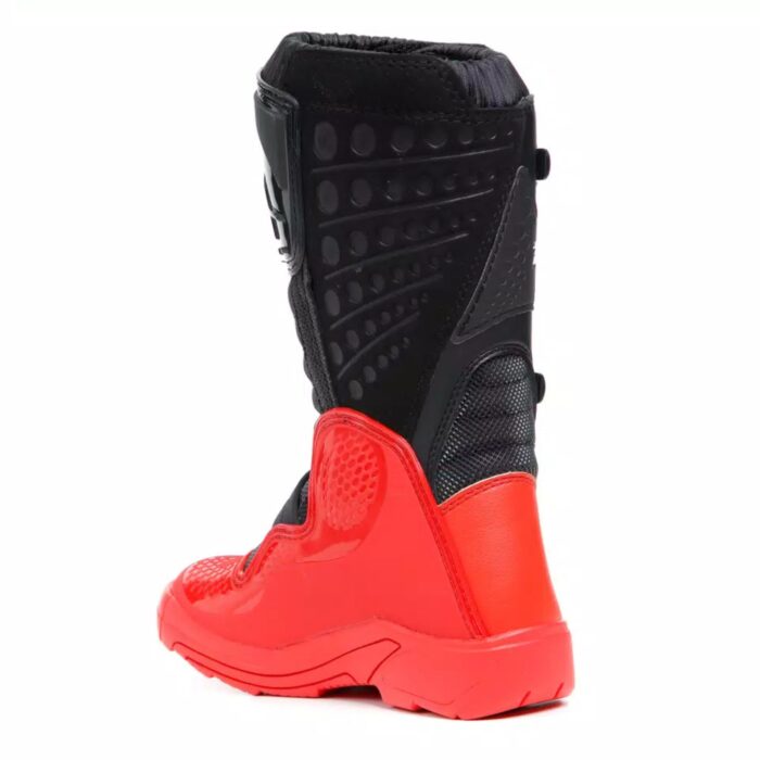 DAINESE COMP KIDS MOTORCYCLE OFFROAD BOOTS BLACKRED