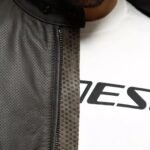 ISTRICE - MEN'S MOTORCYCLE PERFORATED LEATHER JACKET