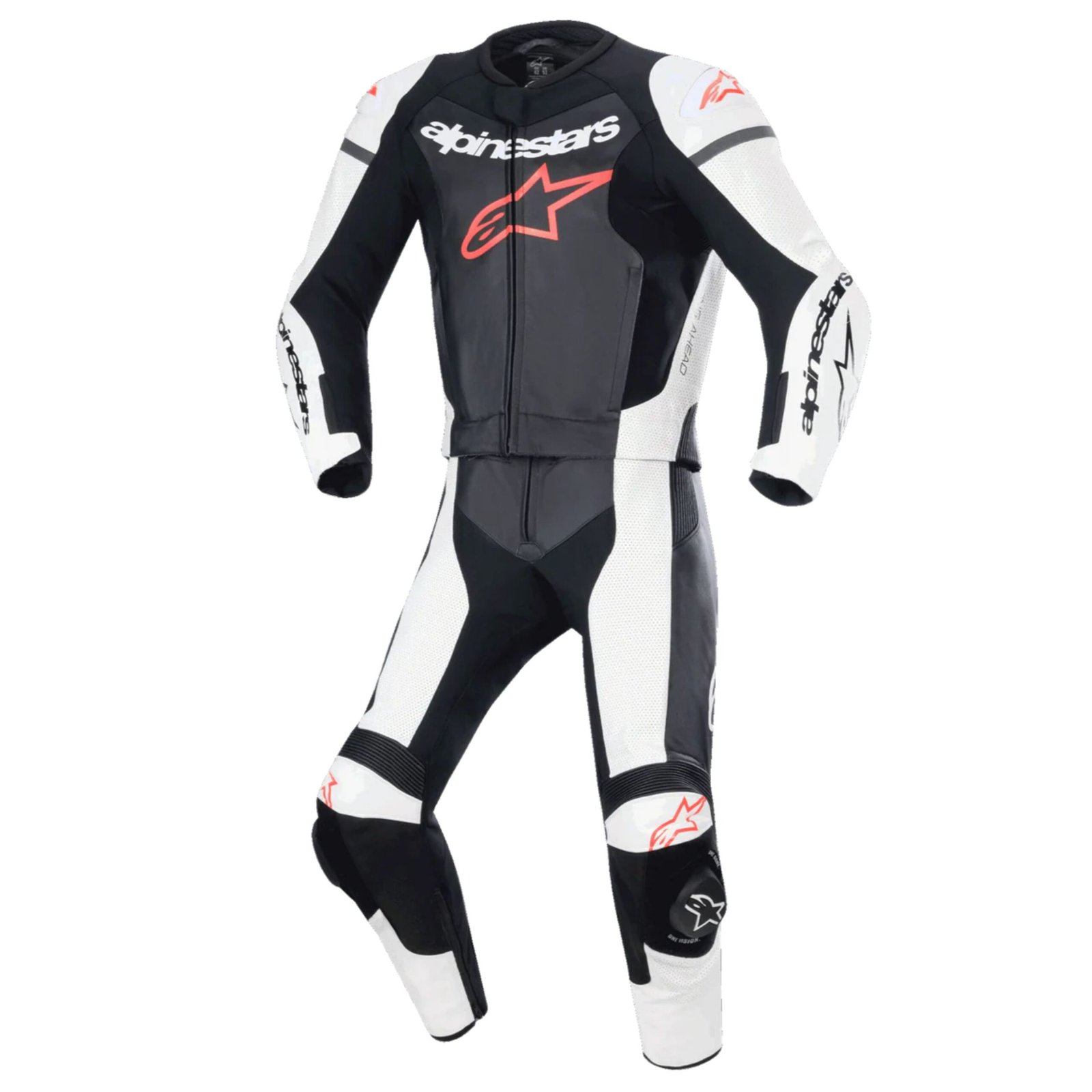 2 ALPINESTARS GP FORCE LURV 2 PIECE LEATHER SUIT