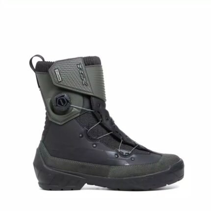 DAINESE INFINITY 3 WP MENS WATERPROOF MOTORCYCLE BOOTS BLACKMILITARY GREEN