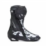 DAINESE RT RACE MENS MOTORCYCLE BOOTS BLACKWHITEGREY