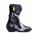 DAINESE RT RACE PRO AIR MENS MOTORCYCLE RACING BOOTS BLACKWHITEGREY