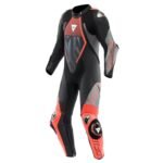 DAINESE AUDAX D ZIP MEN 1 PIECE MOTORCYCLE PERFORATED LEATHER SUIT