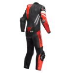 DAINESE MISANO 3 D AIR MEN 1 PIECE MOTORCYCLE PERFORATED LEATHER SUIT WITH AIRBAG