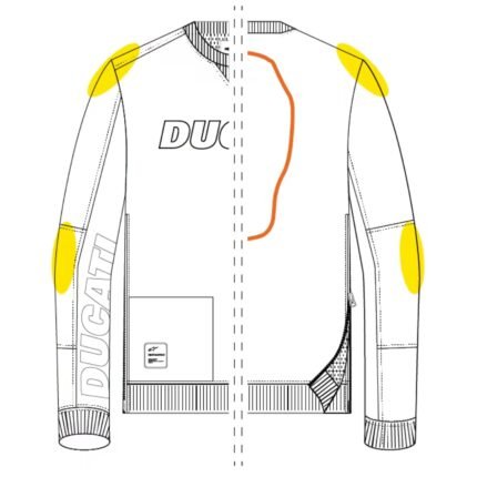 DUCATI CITY MOTORCYCLE SWEATSHIRT