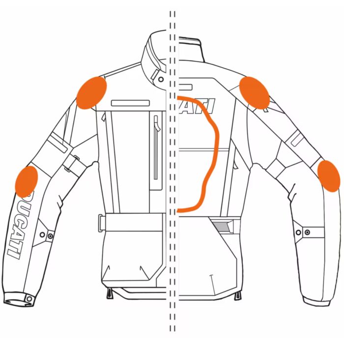 DUCATI TOUR C4 FABRIC JACKET