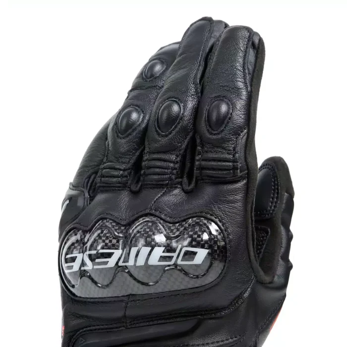CARBON 4 - MEN'S MOTORCYCLE SHORT LEATHER GLOVES 2