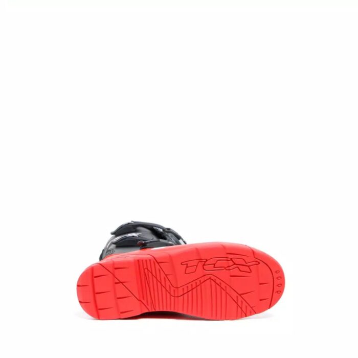 DAINESE COMP KIDS MOTORCYCLE OFFROAD BOOTS BLACKRED