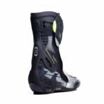 DAINESE RT RACE PRO AIR MENS MOTORCYCLE RACING BOOTS BLACKWHITEGREY