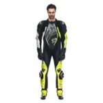 DAINESE AUDAX D ZIP MEN 1 PIECE MOTORCYCLE PERFORATED LEATHER SUIT