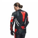 DAINESE MISANO 3 D AIR MEN 1 PIECE MOTORCYCLE PERFORATED LEATHER SUIT WITH AIRBAG
