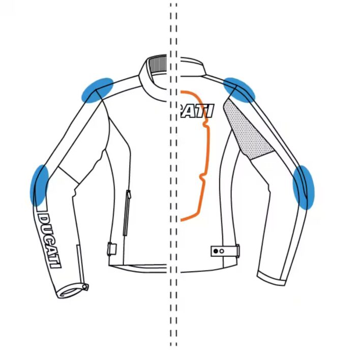 DUCATI COMPANY C4 LEATHER JACKET
