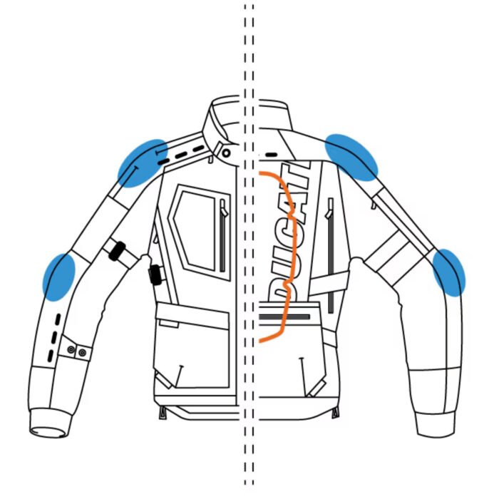 DUCATI STRADA C5 FABRIC JACKET