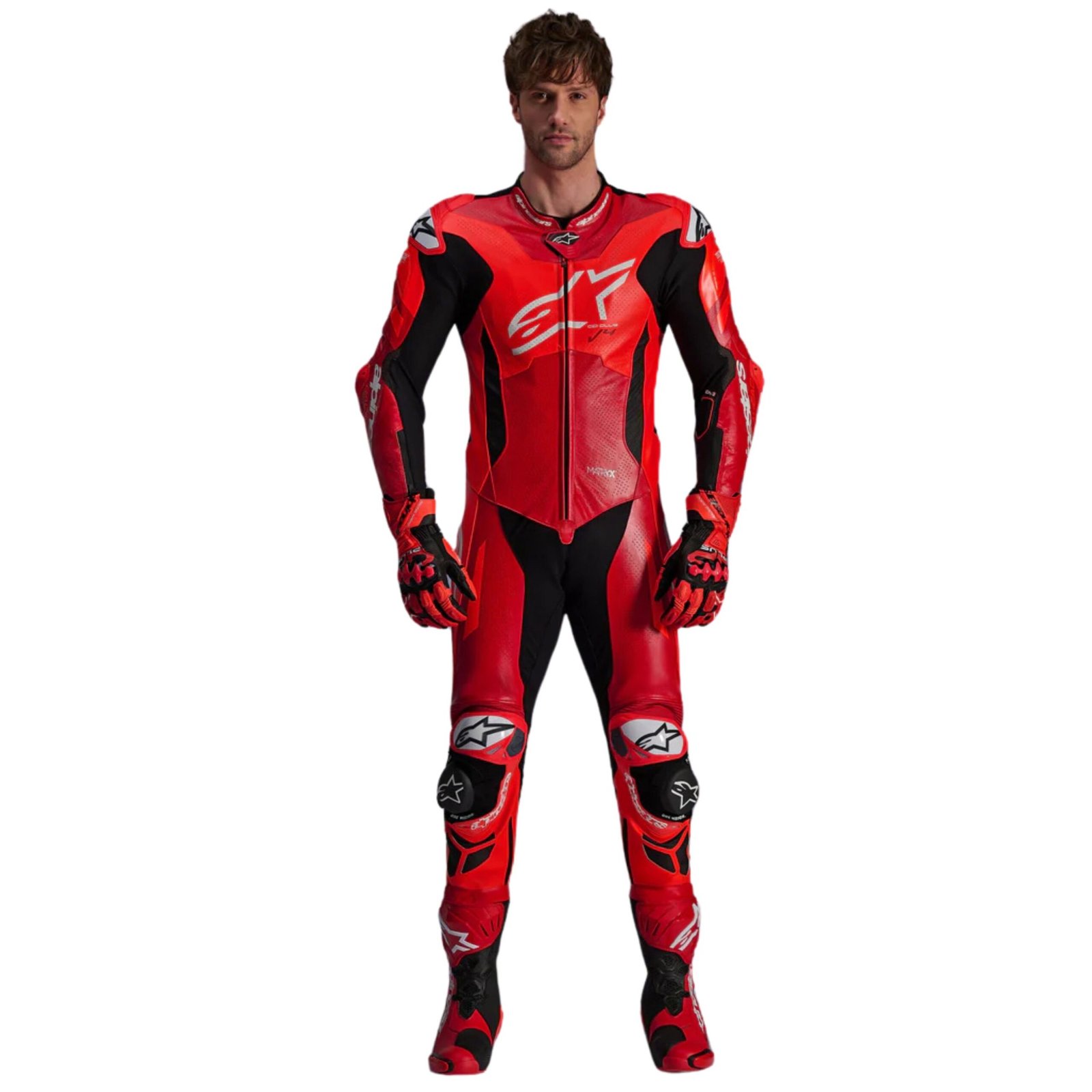 4 ALPINESTARS GP PLUS V4 SPRINT LEATHER SUIT
