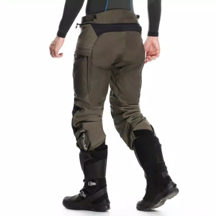 DAINESE Springbok 3L Absoluteshell Men's Waterproof Motorcycle Pants – 3-layer protection, breathable comfort, and durability for all-weather adventure rides.