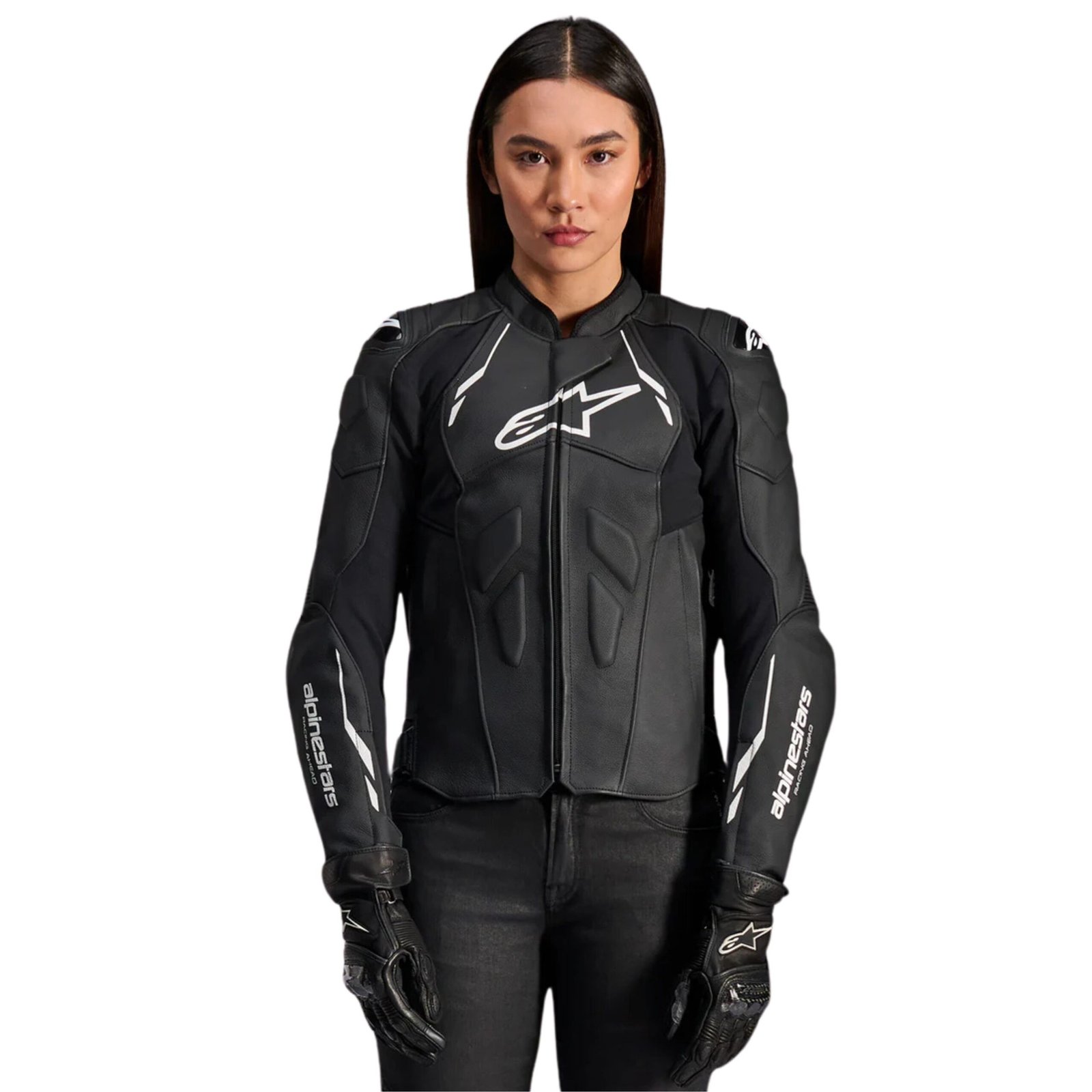 5 ALPINESTARS WOMAN STELLA DUSK LEATHER JACKET