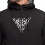BOVISA - MOTORCYCLE HOODIE FULL-ZIP 1