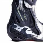 DAINESE RT RACE PRO AIR MENS MOTORCYCLE RACING BOOTS BLACKWHITEGREY