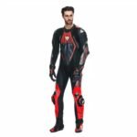 DAINESE AUDAX D ZIP MEN 1 PIECE MOTORCYCLE PERFORATED LEATHER SUIT
