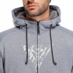 BOVISA - MOTORCYCLE HOODIE FULL-ZIP
