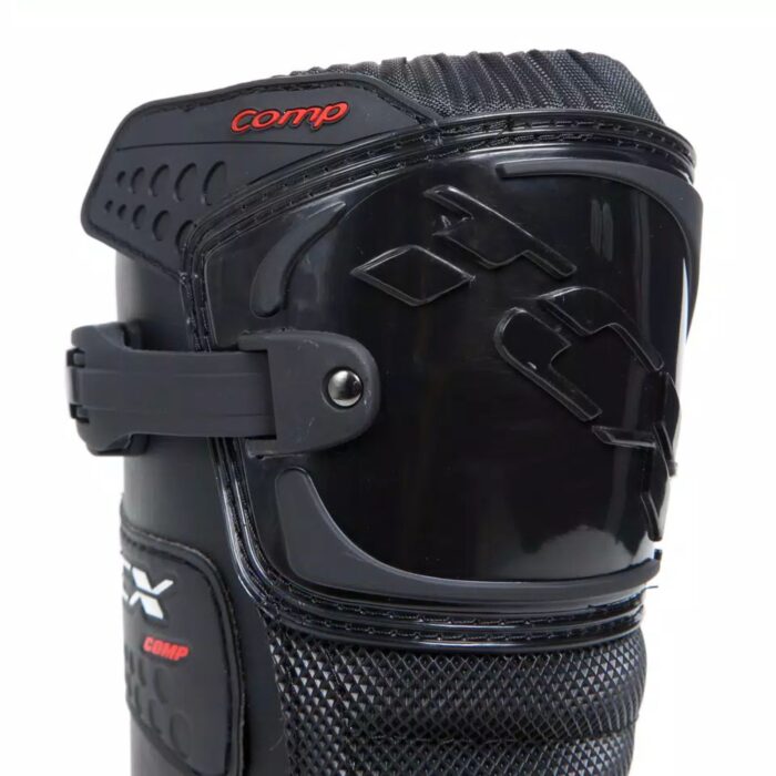 DAINESE COMP KIDS MOTORCYCLE OFFROAD BOOTS BLACKRED