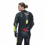 DAINESE MISANO 3 D AIR MEN 1 PIECE MOTORCYCLE PERFORATED LEATHER SUIT WITH AIRBAG
