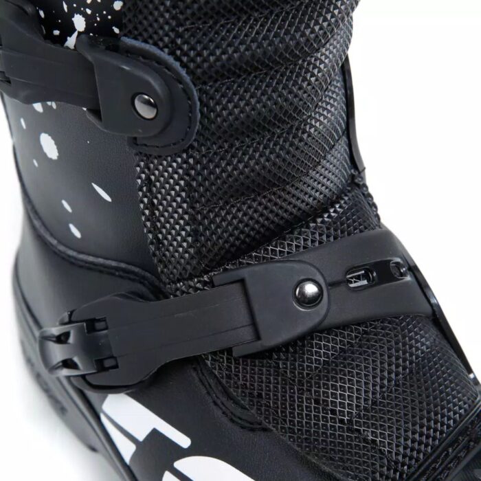 DAINESE COMP KIDS MOTORCYCLE OFFROAD BOOTS BLACKBLACKWHITE