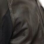 ISTRICE - MEN'S MOTORCYCLE PERFORATED LEATHER JACKET