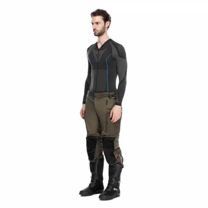 DAINESE Springbok 3L Absoluteshell Men's Waterproof Motorcycle Pants – 3-layer protection, breathable comfort, and durability for all-weather adventure rides.