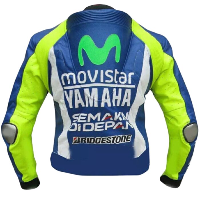 Yamaha Monster Energy Motorcycle Riding Gear Leather Biker Jacket