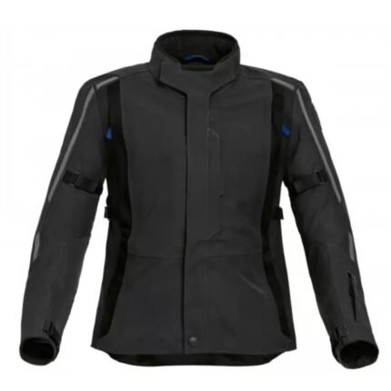 BMW Motorcycle Jacket PaceGUARD TOUR MEN Constructed with a high-strength polyamide and elastane outer shell, the jacket provides excellent abrasion resistance while allowing flexible movement. It features BMW’s exclusive waterproof and windproof Z-liner membrane, ensuring protection against harsh weather without compromising breathability. No matter the conditions, the jacket keeps you dry and comfortable. Ventilation zippers on the chest and back promote optimal airflow, making it suitable for a wide range of temperatures. Inside, the PaceGuard Tour comes equipped with NP Flex protectors on the shoulders and elbows, offering lightweight impact protection with excellent coverage. A pocket for an optional NP Pro back protector is also included for extended safety. Practical touring elements enhance its functionality—multiple waterproof outer and inner pockets provide ample storage for essentials, while adjustable cuffs, sleeves, and waist ensure a personalized fit. The jacket also includes a connecting zip to pair seamlessly with BMW riding pants for full-body protection. Reflective prints increase visibility in low-light conditions, ensuring added safety during night rides. The design is both sleek and rugged, embodying the BMW Motorrad spirit with subtle branding and a streamlined silhouette. Ideal for adventure and touring enthusiasts, the BMW PaceGuard Tour Men’s Jacket is a high-performance companion on any road. Whether navigating city streets or embarking on cross-country rides, this jacket delivers exceptional comfort, weather resistance, and protection—making it a top-tier choice for discerning motorcyclists.