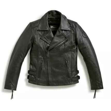 BMW LEATHER JACKET FLAT TWIN MEN BLACK