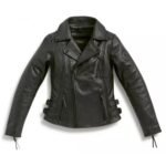 BMW LEATHER JACKET FLAT TWIN WOMEN BLACK