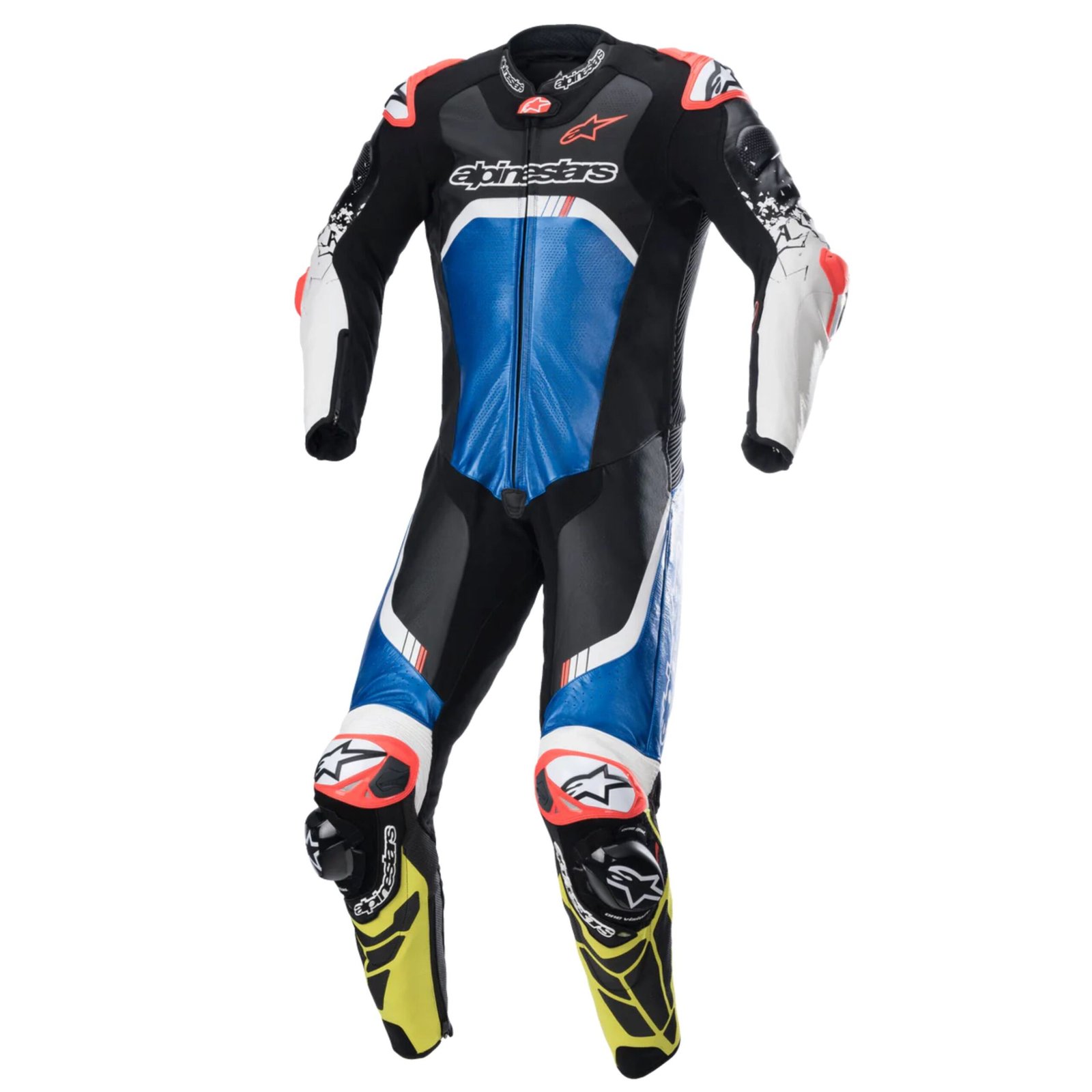 2 ALPINESTARS GP TECH V4 LEATHER SUIT