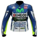 Yamaha Monster Energy Motorcycle Riding Gear Leather Biker Jacket