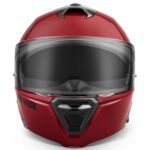 Capstone Sun Shield II H31 Modular Helmet - Billiard Red