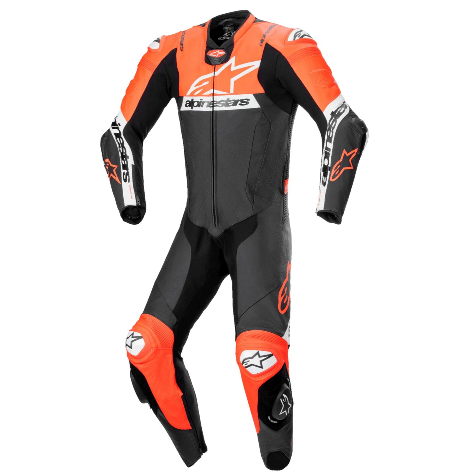 3 ALPINESTARS MISSILE V2 WARD 1 PIECE LEATHER SUIT